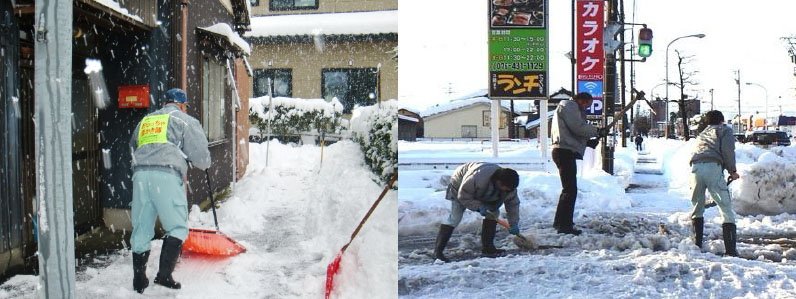 「おらっちゃ雪かき隊」への継続登録・地域の除雪活動