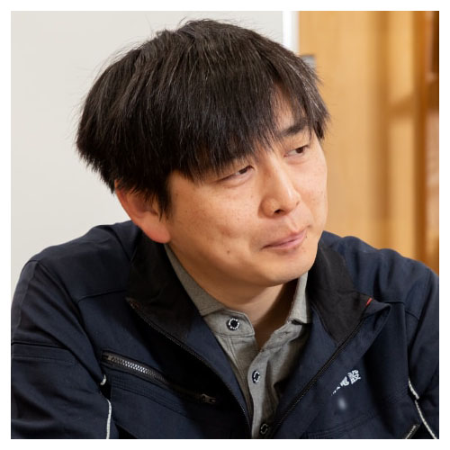 K.M.さん 工務課 工事班長（機械計装設備担当）