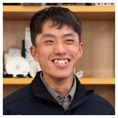 J.H.さん 工務課（外線工事担当）